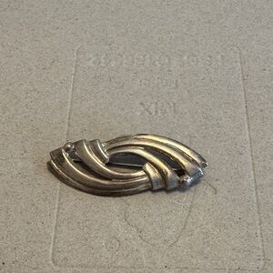 Silver Tone Brooch
